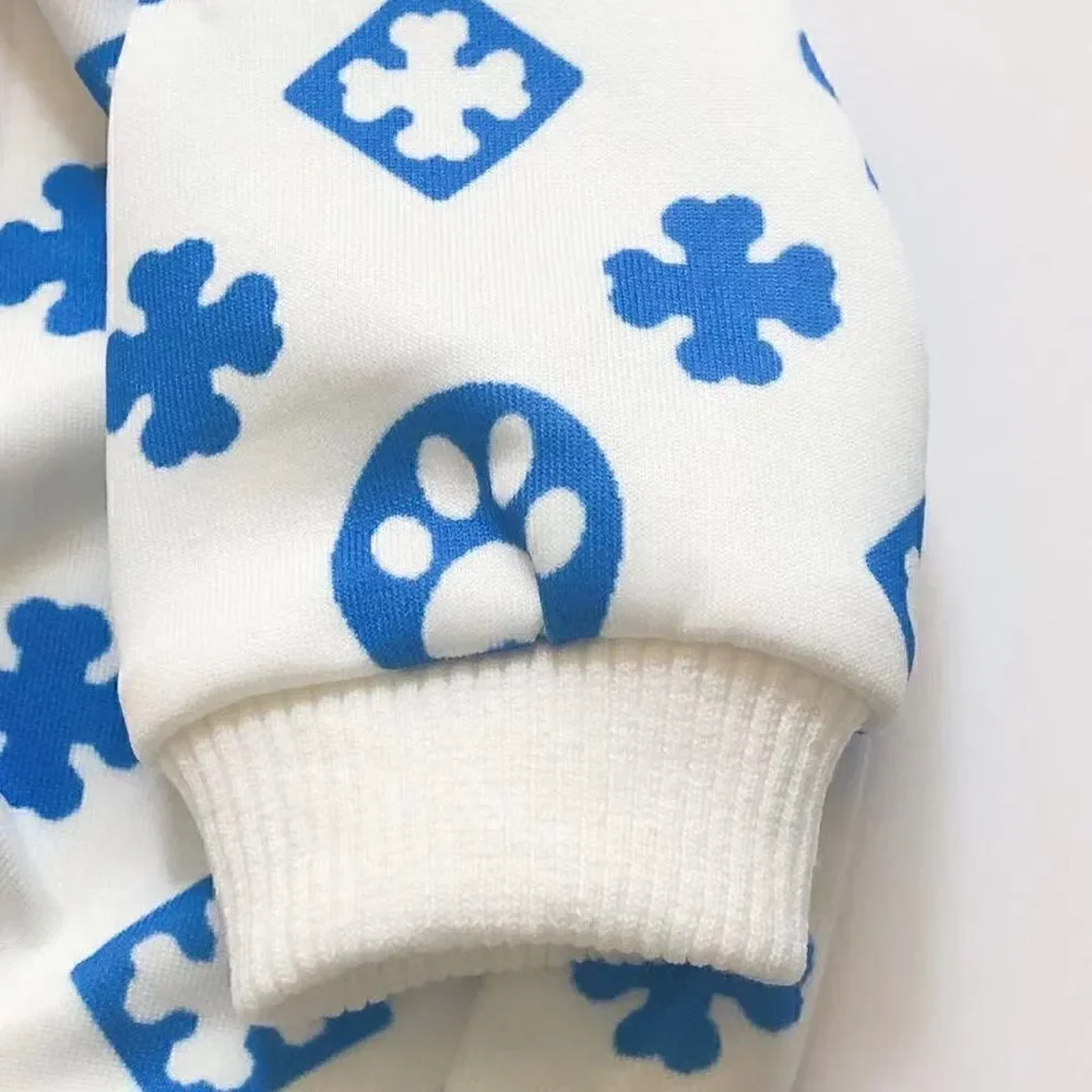 Dog Paw stamp dog hoodie spring dog hoodie dog outfit dog clothes - Picture 3 of 6